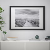 EDSBRUK Frame, black stained, 24x35 ¾ "