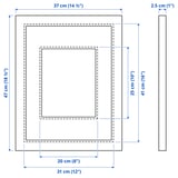 EDSBRUK Frame, white, 12x16 "