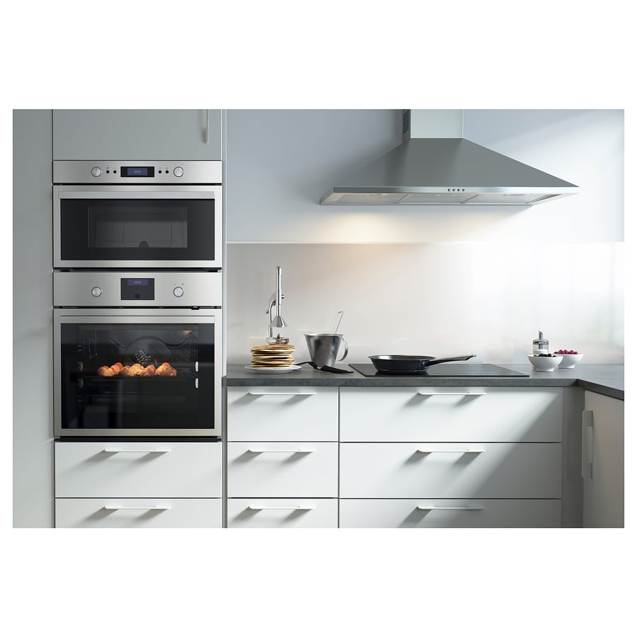 EKBACKEN countertop, concrete effect/laminate, 98x11/8" IKEA