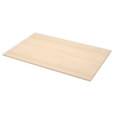 EKBACKEN Countertop for kitchen island, light ash effect/laminate, 74x42x1 1/8 "