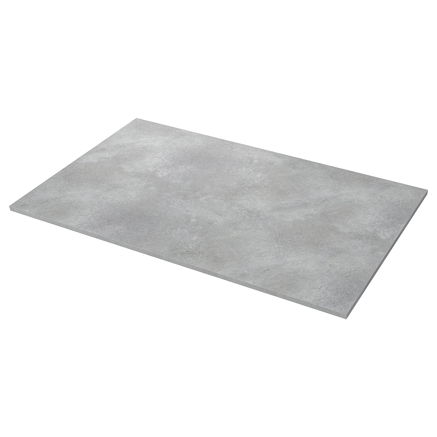 Countertop For Kitchen Island, Light Gray Concrete Effect/Laminate