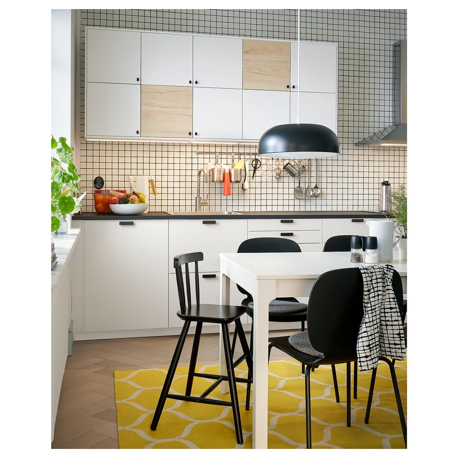 EKBACKEN Countertop, matte anthracite, laminate, 98x1 1/8" IKEA