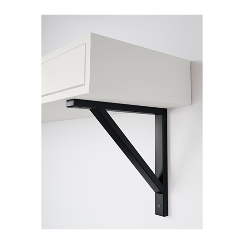 EKBY VALTER Bracket black 11 " IKEA