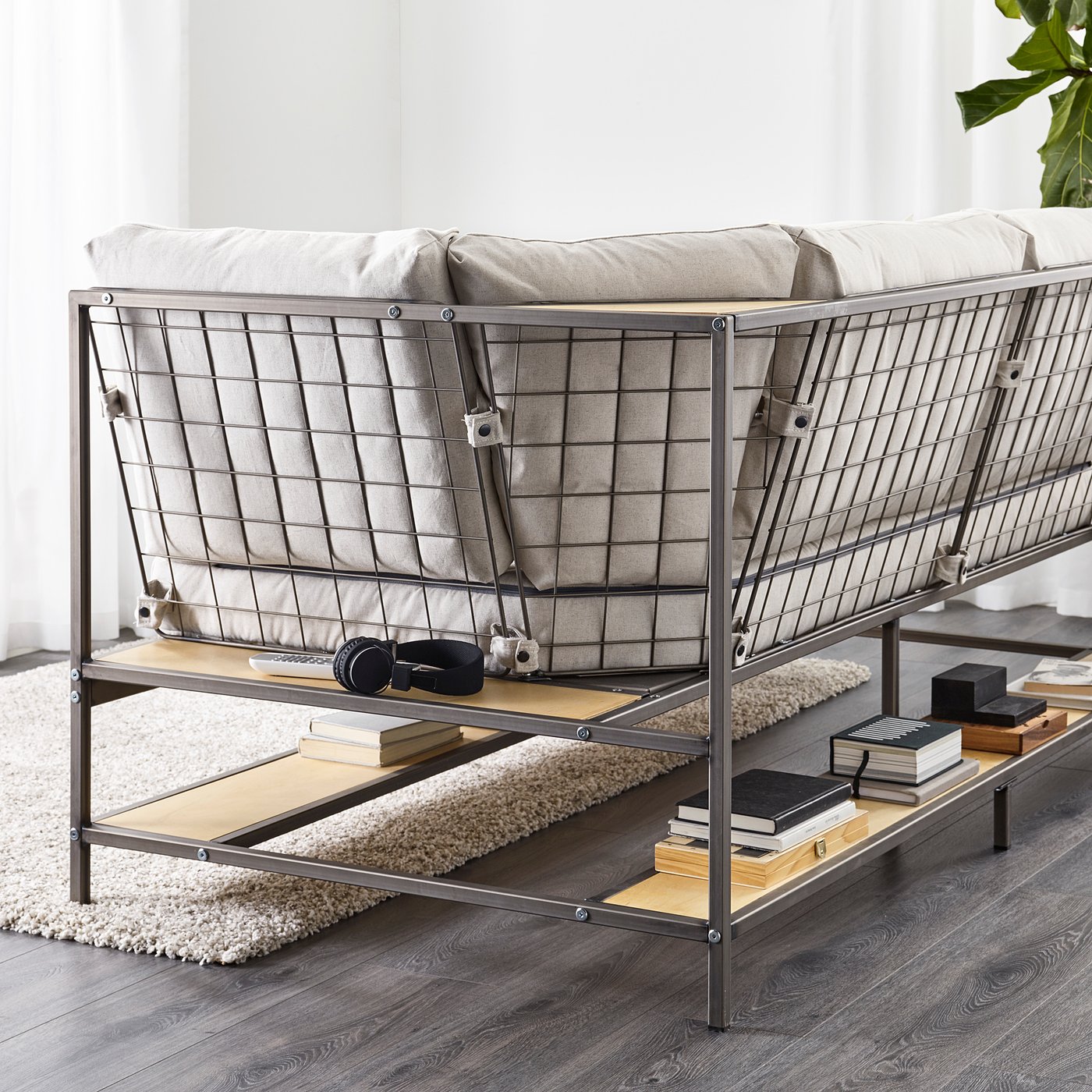 EKEBOL Sofa, Katorp natural IKEA