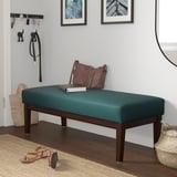 EKENÄSET Bench, Kelinge gray-turquoise, 44 1/8 "