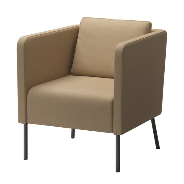 Ekero Armchair Skiftebo Beige Ikea