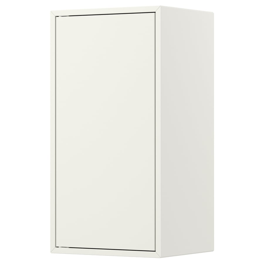 EKET with door and shelf, white, 133/4x133/4x271/2" IKEA