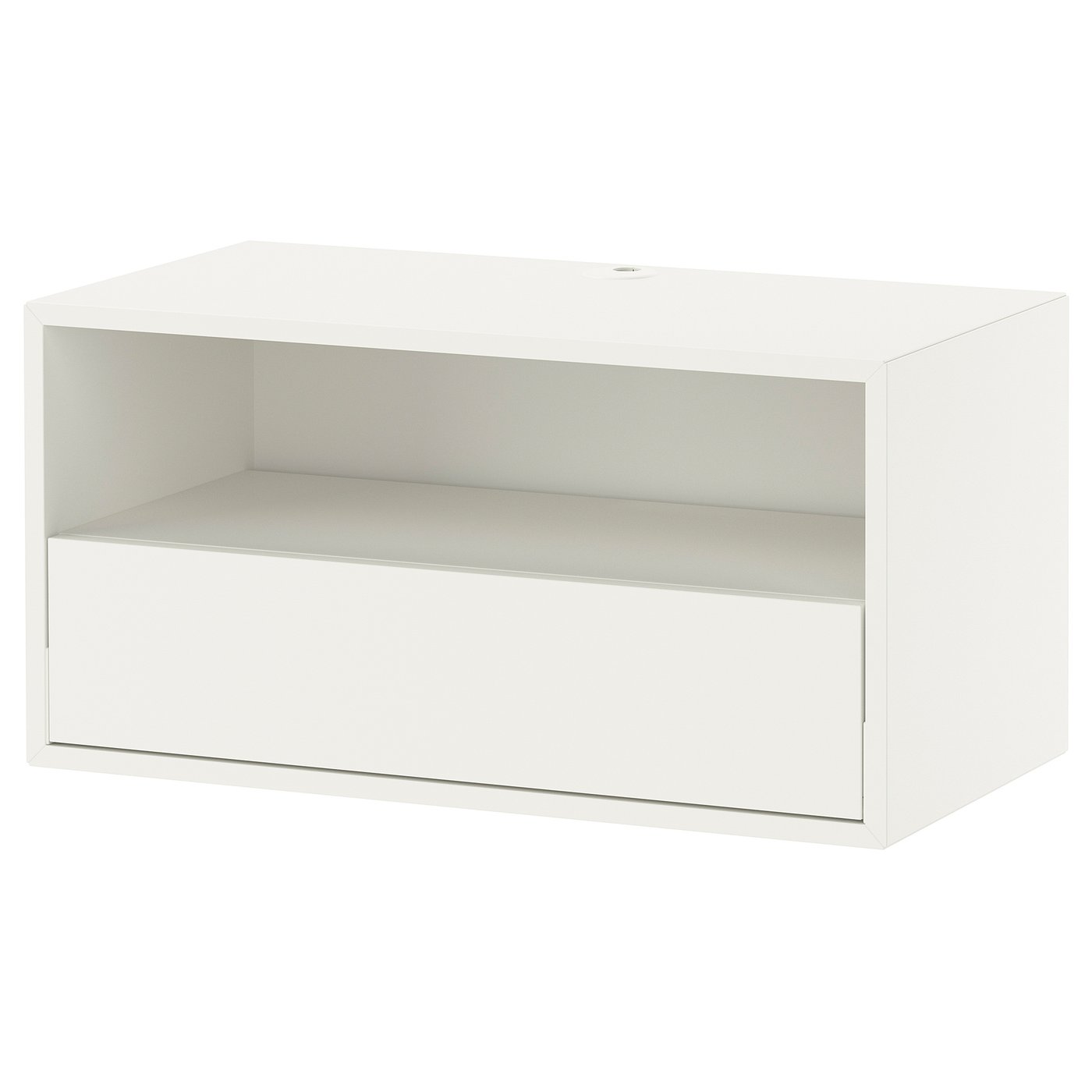 EKET media shelf, white, 271/2x133/4x133/4