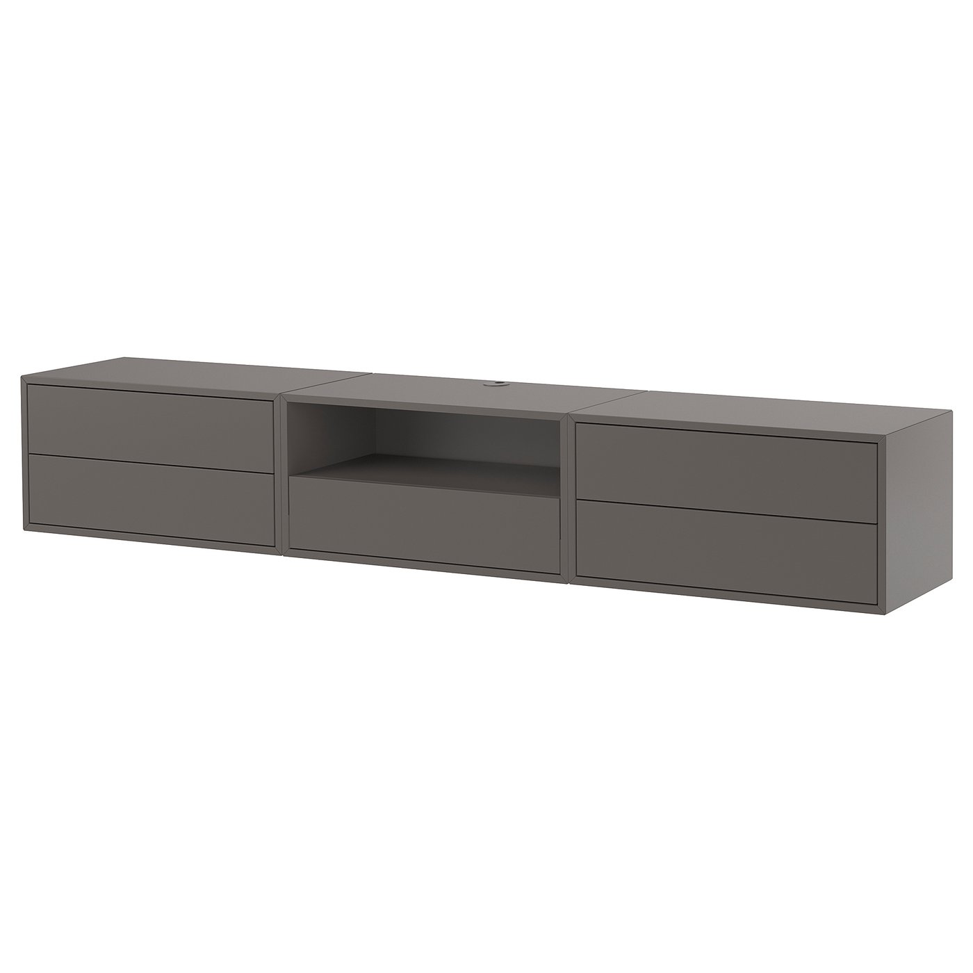 Media Storage Combination, Dark Gray
