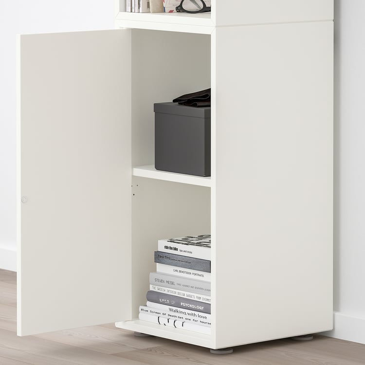 EKET storage combination with feet, white, 133/4x133/4x421/8" IKEA