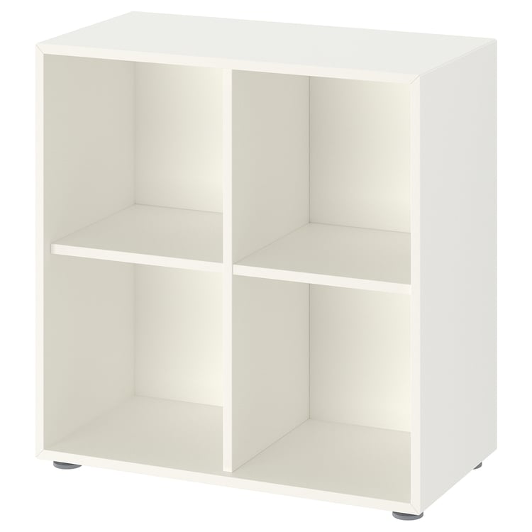 EKET storage combination with feet, white, 271/2x133/4x283/8" IKEA
