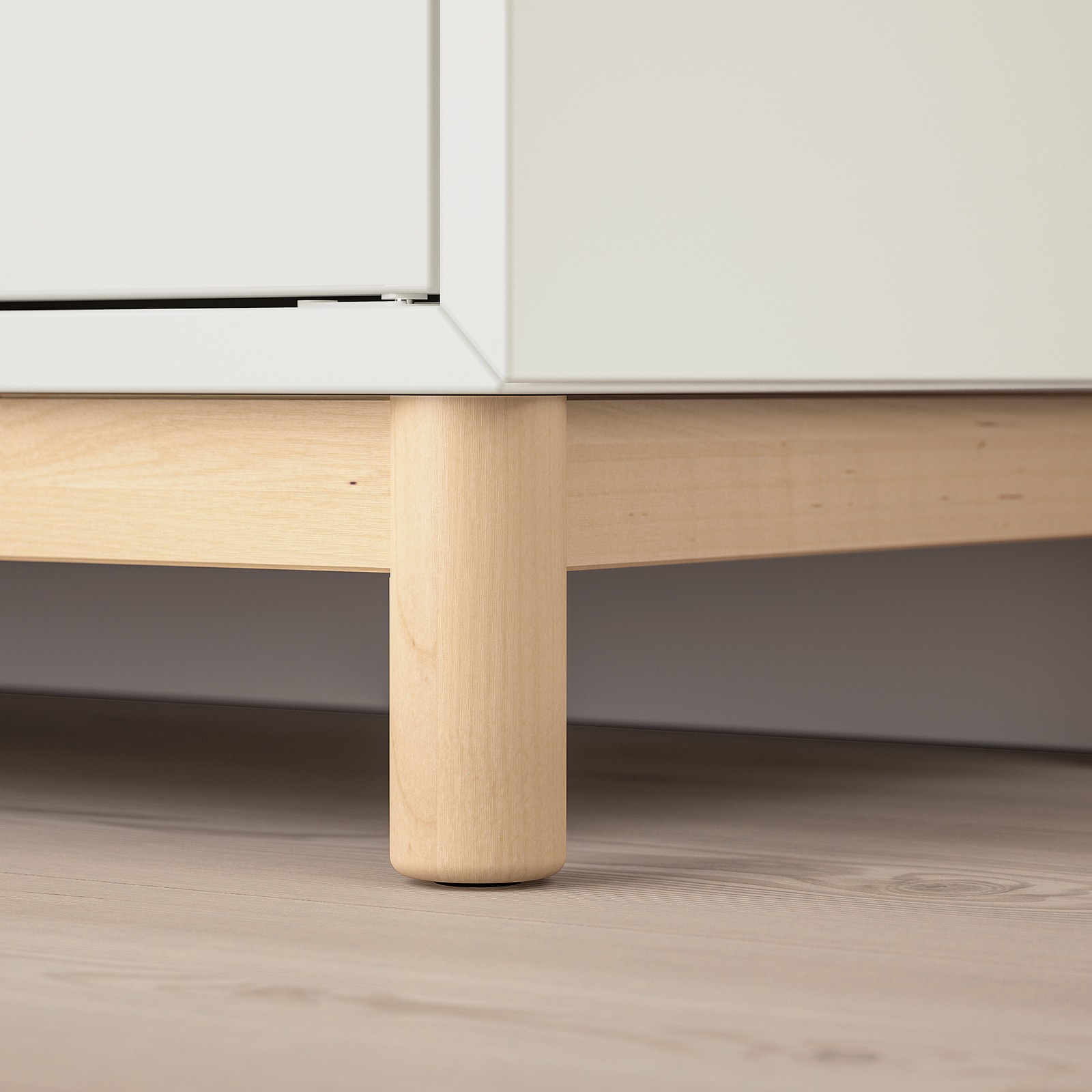 EKET Base on legs, birch, Width 27 1/8" Height 3 7/8". Learn more! IKEA