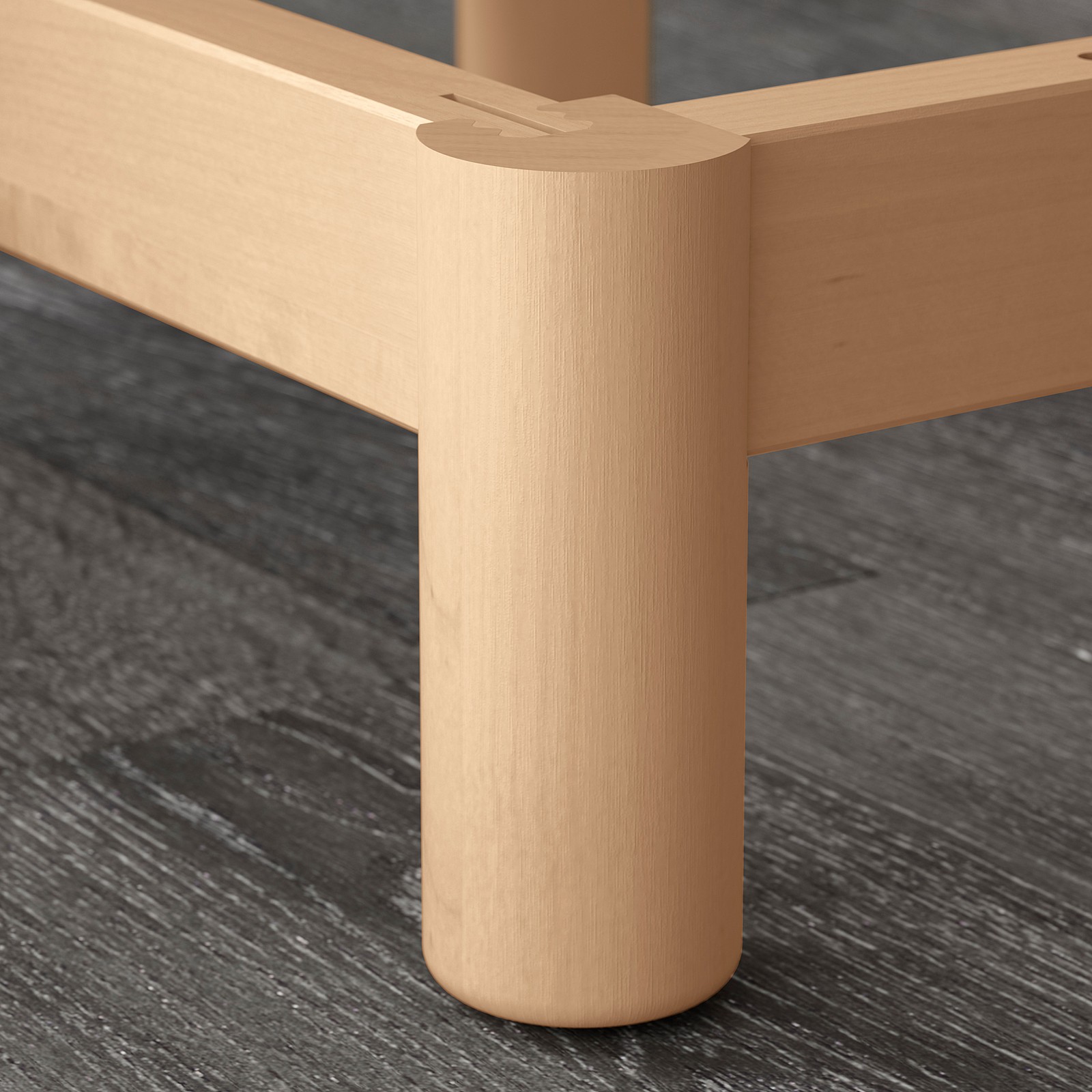 EKET Base on legs, birch, Width 27 1/8" Height 3 7/8". Learn more! IKEA