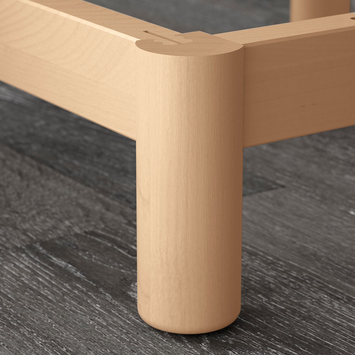 EKET Base on legs, birch, Width 13 3/8" Height 3 7/8". Order today