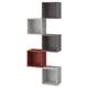 EKET Wall-mounted storage combination, multicolor/red-brown, 27 1/2x9 7/8x68 7/8 "