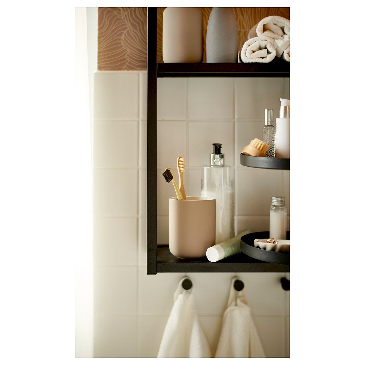 EKOLN toothbrush holder, beige - IKEA