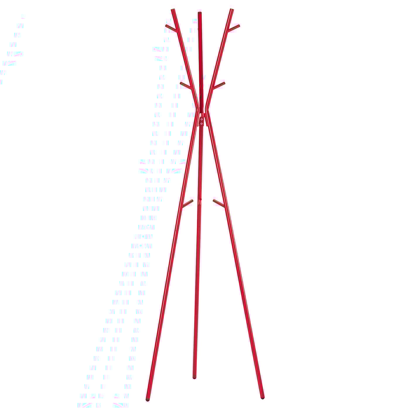EKRAR hat and coat stand, bright red, 661/2