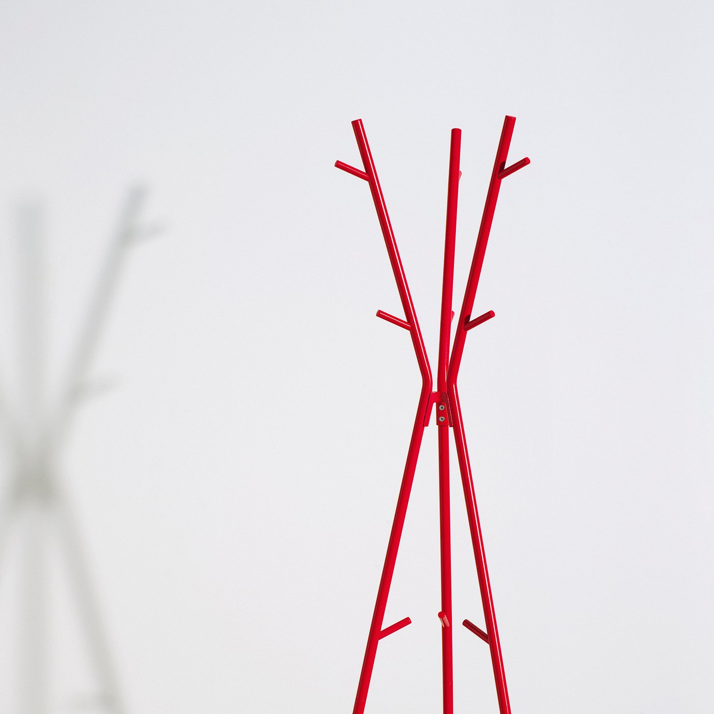 EKRAR hat and coat stand, bright red, 661/2