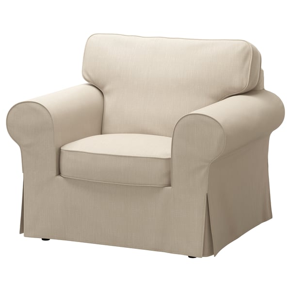 Ektorp Chair Cover Nordvalla Dark Beige Ikea