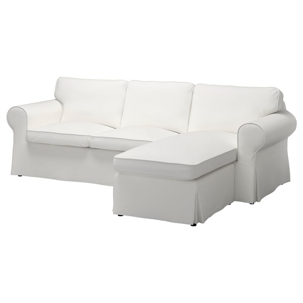 Ektorp Cover For Sofa With Chaise Vittaryd Vittaryd White Ikea
