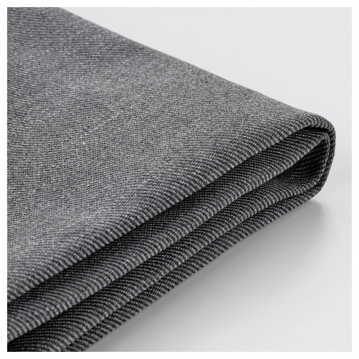 ektorp cover for ottoman nordvalla dark gray