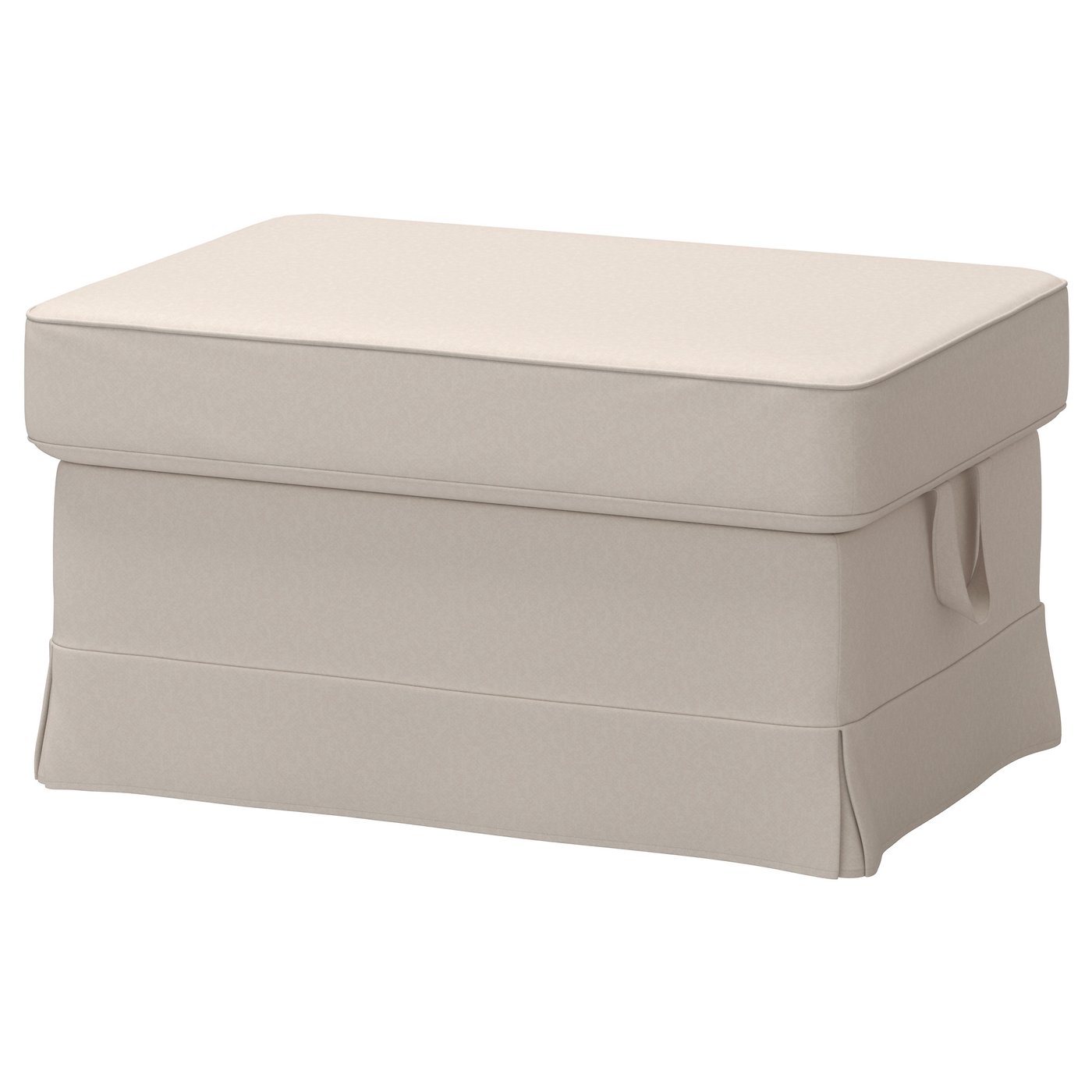 Ektorp Cover For Ottoman Lofallet Beige Ikea