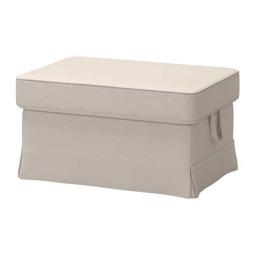 EKTORP Ottoman Lofallet beige IKEA