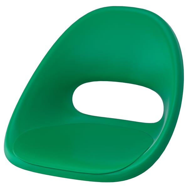 ELDBERGET seat shell, green IKEA