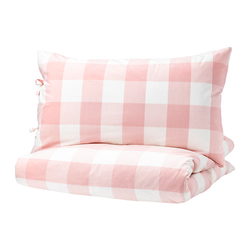 EMMIE RUTA Duvet cover and pillowcase(s) King IKEA