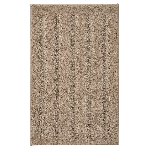 EMTEN bath mat dark beige 32 " 20 " 4.31 sq feet