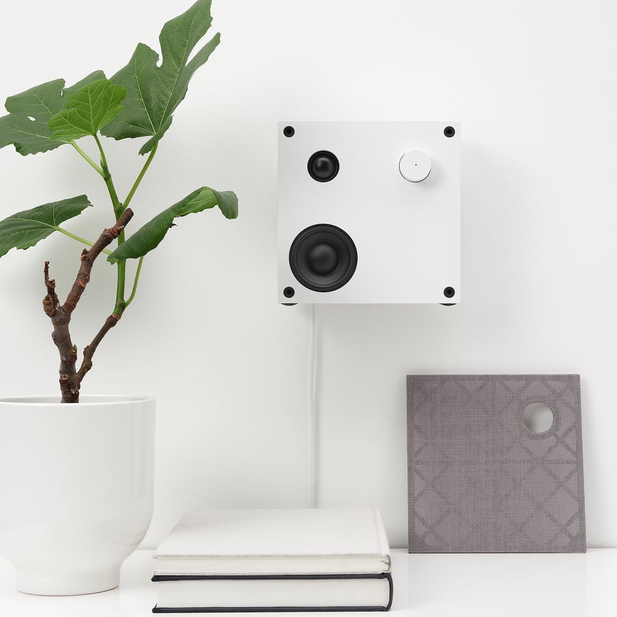 ENEBY Bluetooth speaker, white/gen 2, 8x8" IKEA