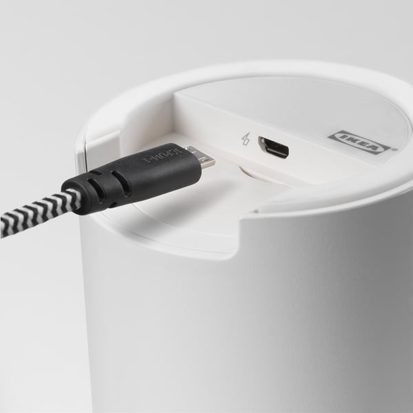 ENEBY Builtin bluetooth speaker, white IKEA