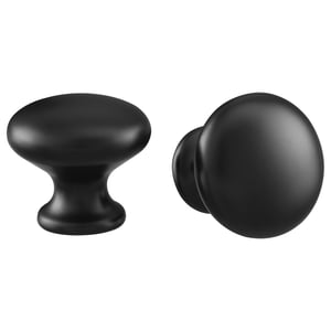 ENERYDA knobs black aluminium modern shapes
