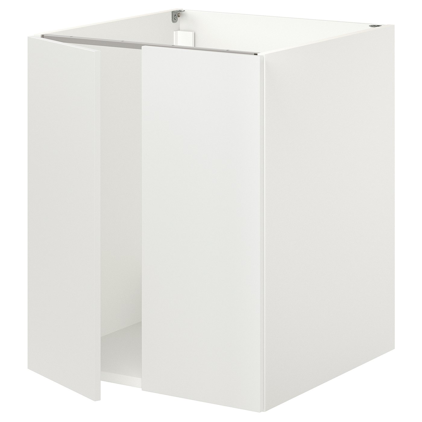 Base Cabinet For Sink W Doors, White