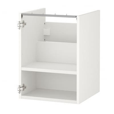 ENHET Base cb f sink w shelf, white, 18x18x24 "