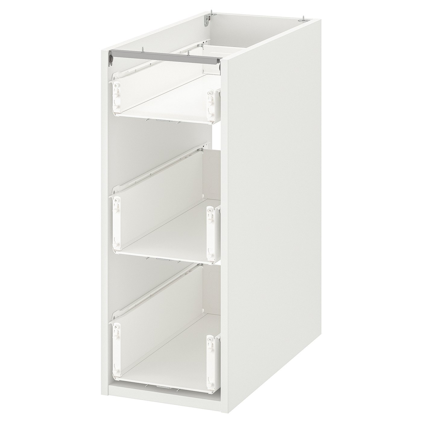 Base Cb W 3 Drawers, White