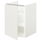 ENHET Bathroom vanity with 1 door, white, 18x18 3/4x24 "