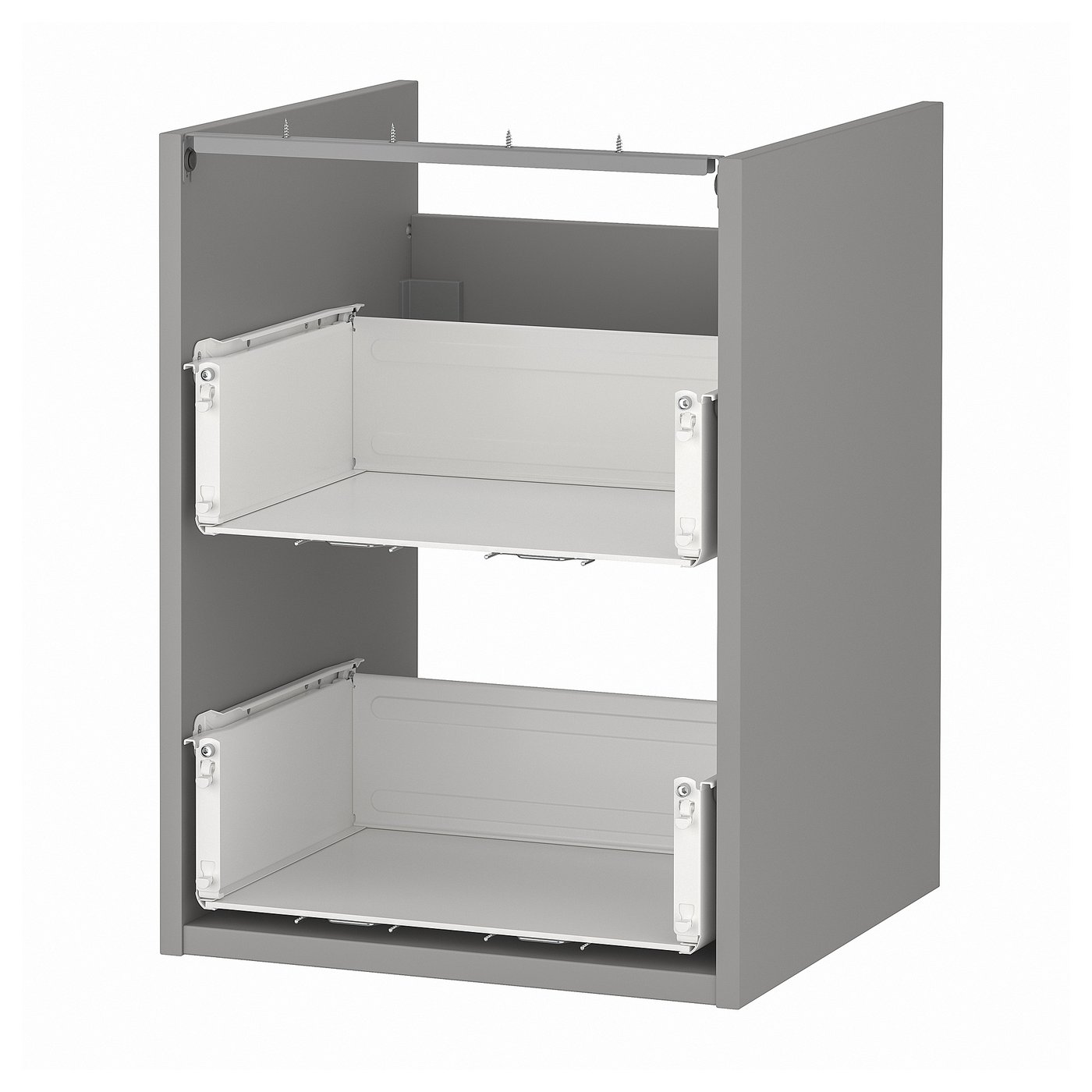 ENHET Base cabinet for sink with 2 drawers