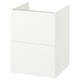ENHET Bathroom vanity with drawers, white, 18x18 5/8x24 "