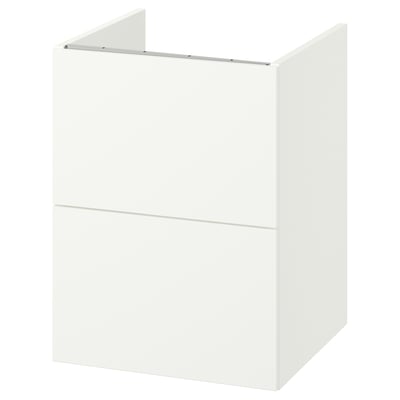 ENHET Bathroom vanity with drawers, white, 18x18 5/8x24 "