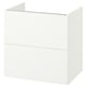 ENHET Bathroom vanity with drawers, white, 24x18 5/8x24 "