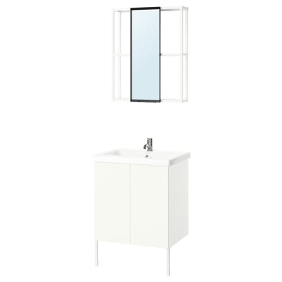 ENHET Bathroom, white, 24 "