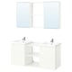 Option: ENHET Bathroom, white, 18x18x24 "