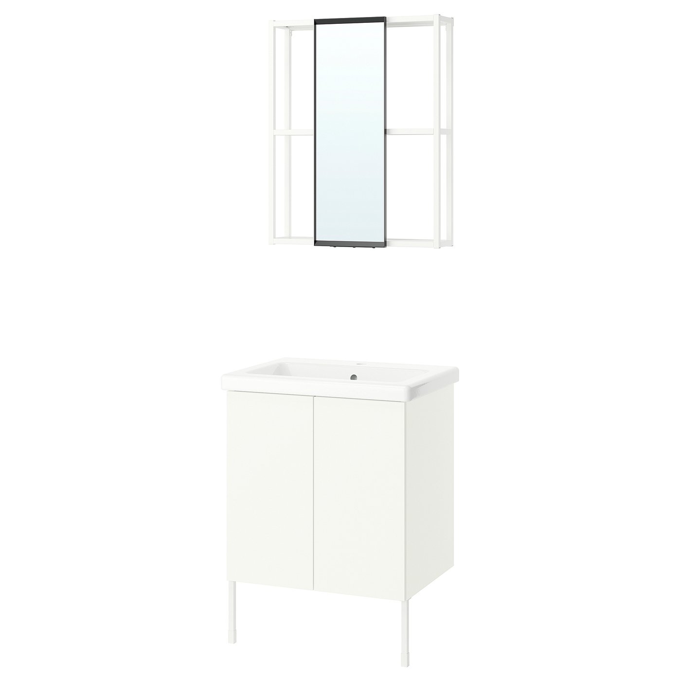 ENHET bathroom, white, 24