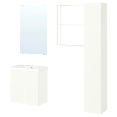 ENHET Bathroom, white, 24 "
