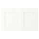 ENHET Door, white frame, 12x15 "