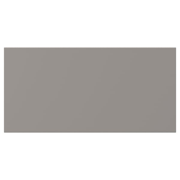 ENHET Drawer front, gray, 12x6 "
