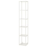 ENHET High fr w shelves, white, 12x12x72 "