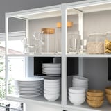 ENHET Kitchen, white, 85x25 5/8x84 1/2 "