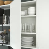 ENHET Kitchen, white, 85x25 5/8x84 1/2 "
